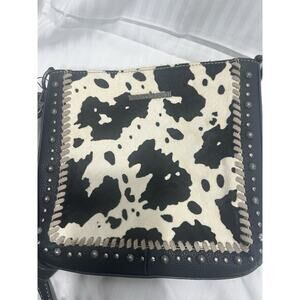 trinity ranch Purse Cow Print